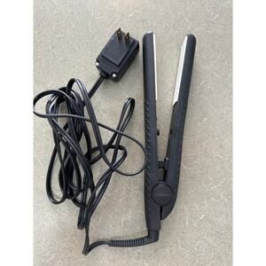 Cricket Ceramic Hair Straightener Flat Iron Adjustable Heat Black